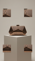 Glossed Crossbody City Bag